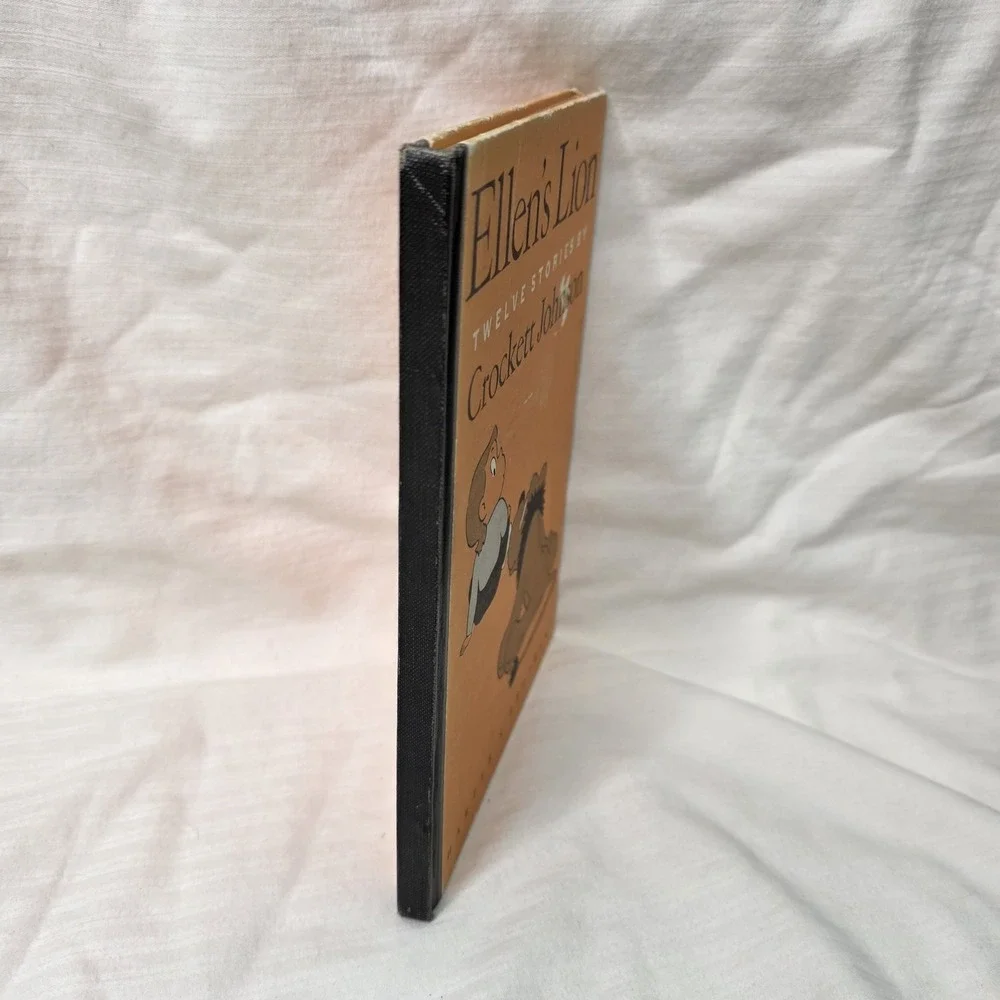 Vintage‎ Ellen's Lion Crockett Johnson Children's Stories Illustrated Hardcover